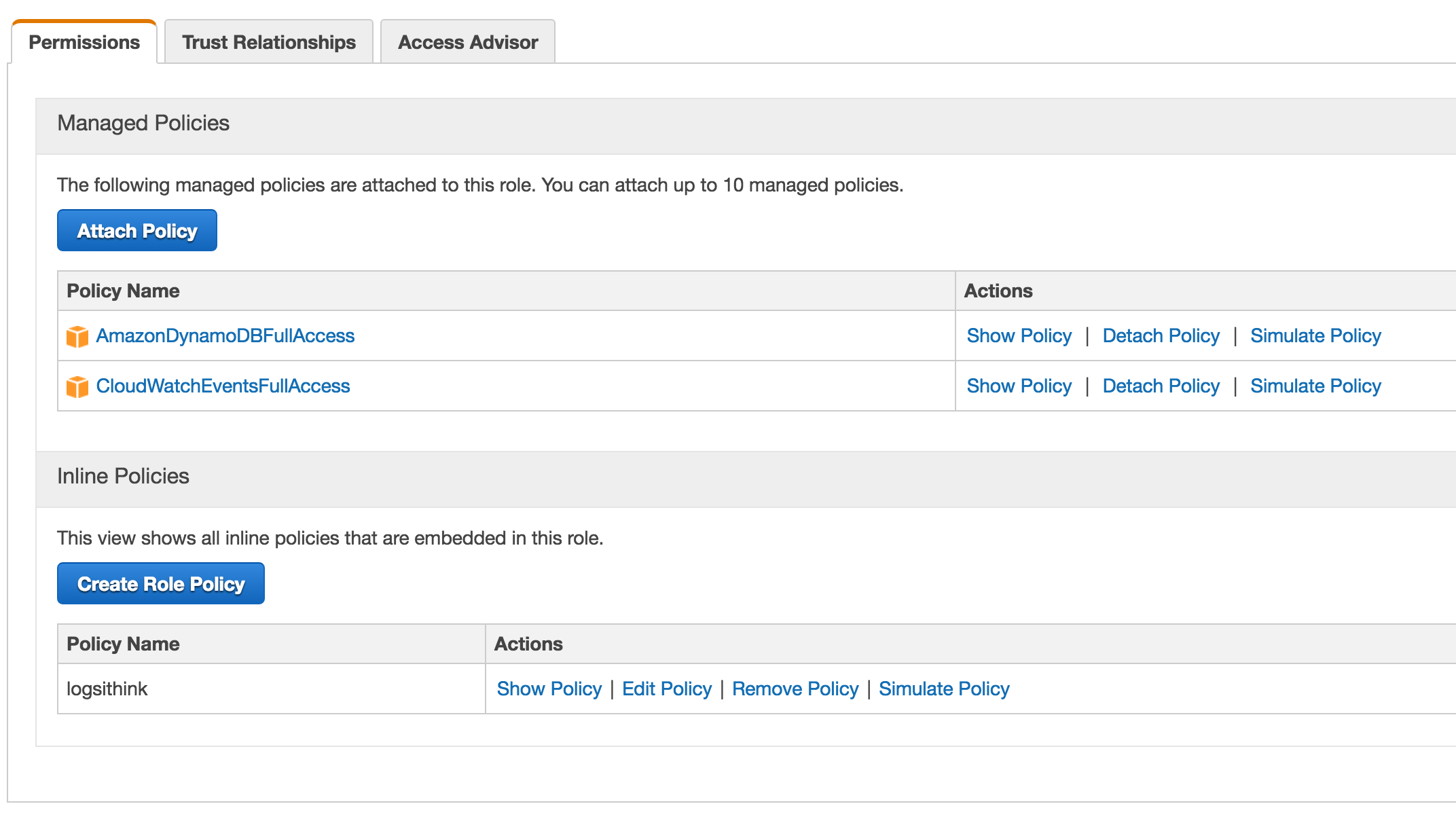 iam admin configuration
