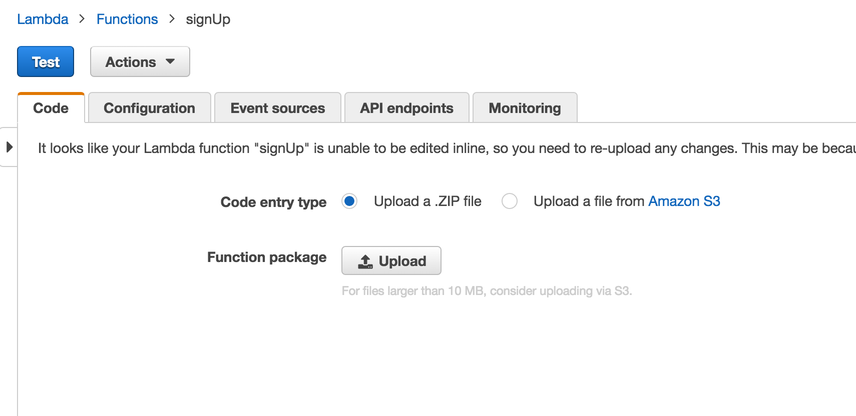 lambda admin zip code
